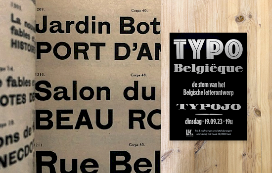 Lezing: Typo Belgiëque – met Jo De Baerdemaeker